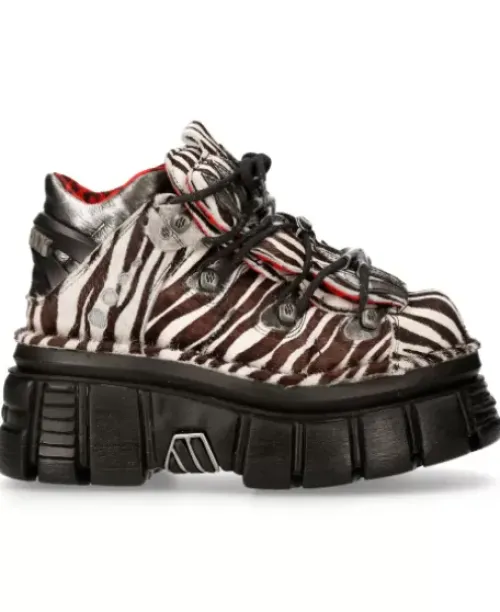 Best New Rock Anke Boot Ania Print Tower With ace -et011-C9