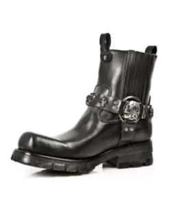 New Rock Anke Boot Back otorcyce  -7621-1