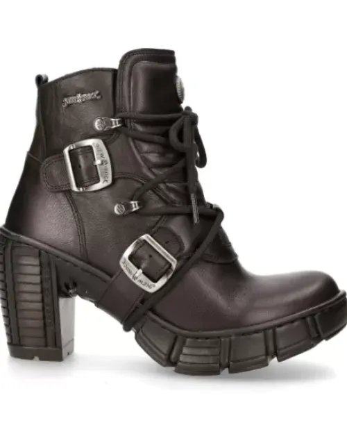 Clearance New Rock Anke Boot Back -Trcaco004-2