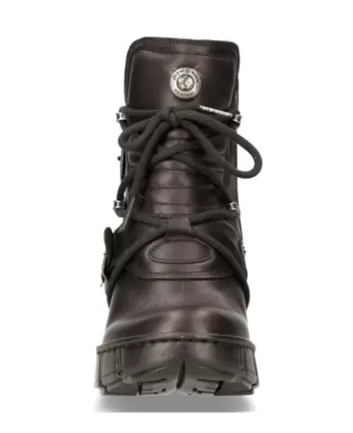 Clearance New Rock Anke Boot Back -Trcaco004-2