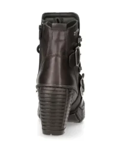 Clearance New Rock Anke Boot Back -Trcaco004-2