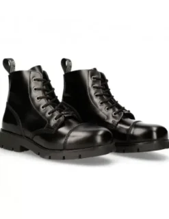 New New Rock Anke Boot Back Ranger With ace -Ranger006-2