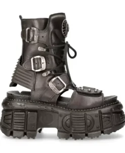 Online New Rock Anke Boot Back Tank  -Bio107-C3
