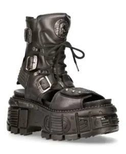 Online New Rock Anke Boot Back Tank  -Bio107-C3