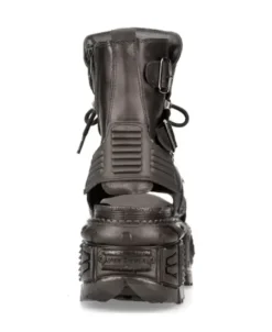 Online New Rock Anke Boot Back Tank  -Bio107-C3