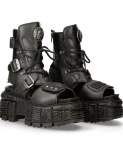 Outlet New Rock Anke Boot Back Tank  -Bio107-V1