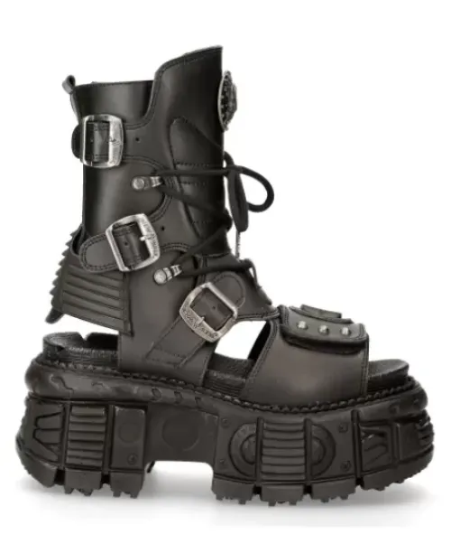 Outlet New Rock Anke Boot Back Tank -Bio107-V1