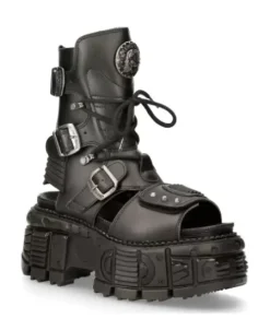 Outlet New Rock Anke Boot Back Tank -Bio107-V1