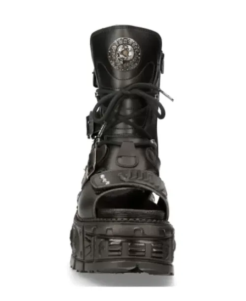 Outlet New Rock Anke Boot Back Tank -Bio107-V1