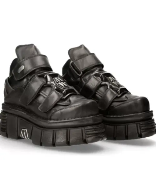 Clearance New Rock Anke Boot Back Tower -285-37