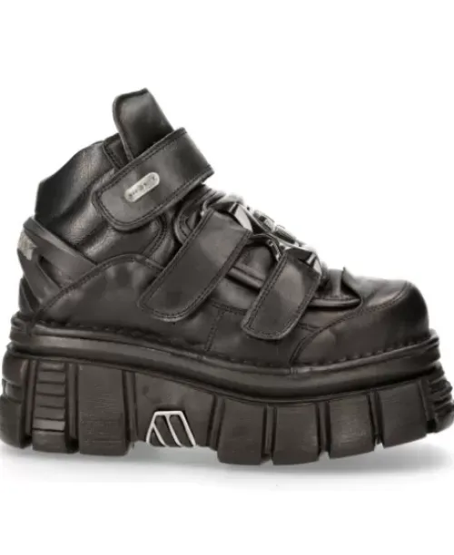Clearance New Rock Anke Boot Back Tower -285-37