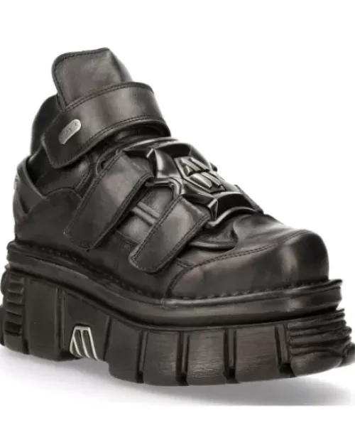 Clearance New Rock Anke Boot Back Tower -285-37