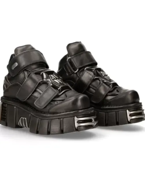 Discount New Rock Anke Boot Back Tower -285-1
