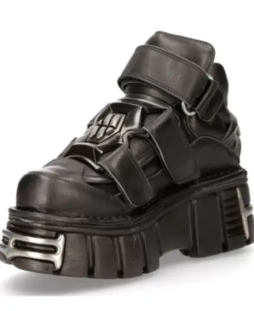 Discount New Rock Anke Boot Back Tower -285-1