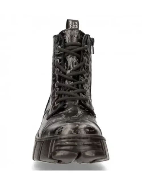 New New Rock Anke Boot Back Tower -Wa005-V39