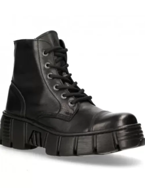 New New Rock Anke Boot Back Tower With ace -Wa005Nn-1