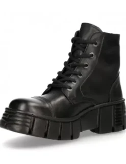 New New Rock Anke Boot Back Tower With ace -Wa005Nn-1