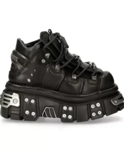 New New Rock Anke Boot Back Tower With ace -106-70