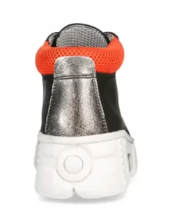 New New Rock Anke Boot Back Tower With ace -Wa011-C1