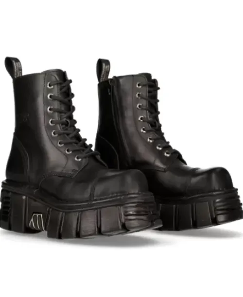 Sale New Rock Anke Boot Back Tower With ace -Newii083-39