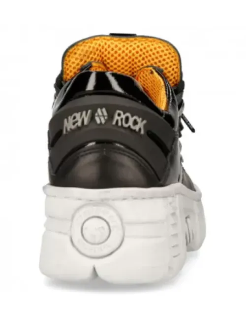New Rock Anke Boot Back Tower With ace -Wa001-C8