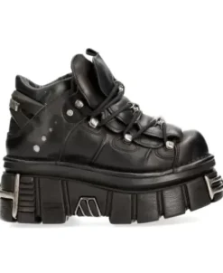 Outlet New Rock Anke Boot Back Tower With ace -106-112