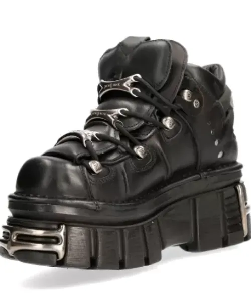 Outlet New Rock Anke Boot Back Tower With ace -106-112