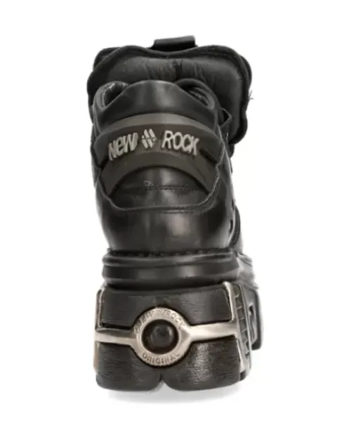 Outlet New Rock Anke Boot Back Tower With ace -106-112