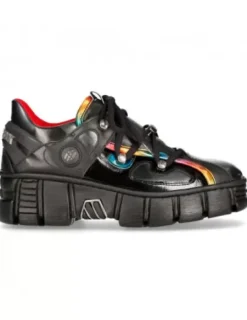 Best New Rock Anke Boot Back Tower With ace -Wa003-C2