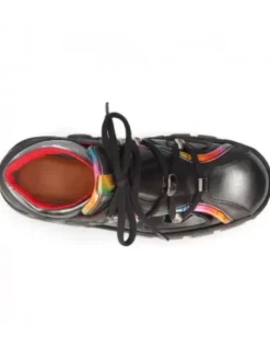 Best New Rock Anke Boot Back Tower With ace -Wa003-C2