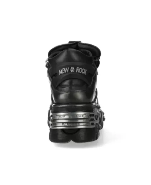 Outlet New Rock Anke Boot Back Tower With ace -106Phc-V2