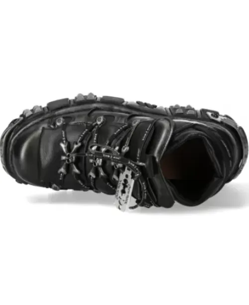 Outlet New Rock Anke Boot Back Tower With ace -106Phc-V2