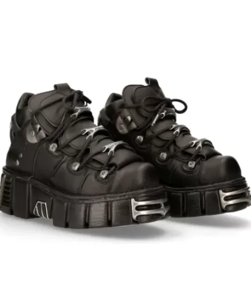 Hot New Rock Anke Boot Back Tower With ace -106-V1