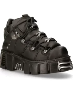 Hot New Rock Anke Boot Back Tower With ace -106-V1