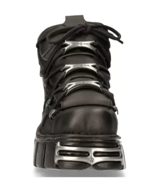 Hot New Rock Anke Boot Back Tower With ace -106-V1