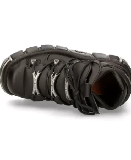 Hot New Rock Anke Boot Back Tower With ace -106-V1