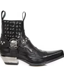 New New Rock Anke Boot Back Wet -7950-9