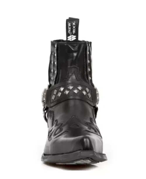New New Rock Anke Boot Back Wet -7950-9