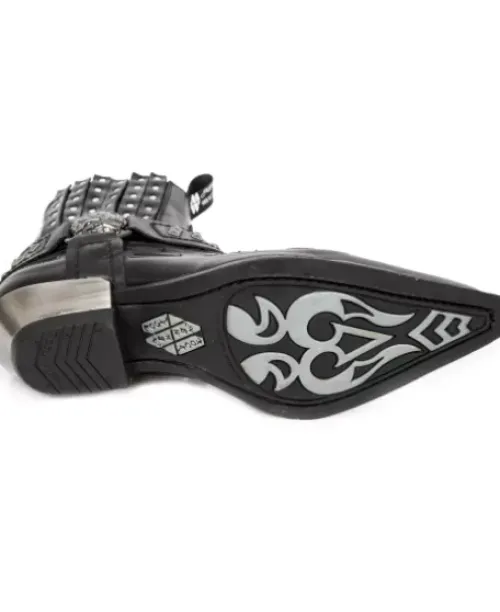 New New Rock Anke Boot Back Wet -7950-9