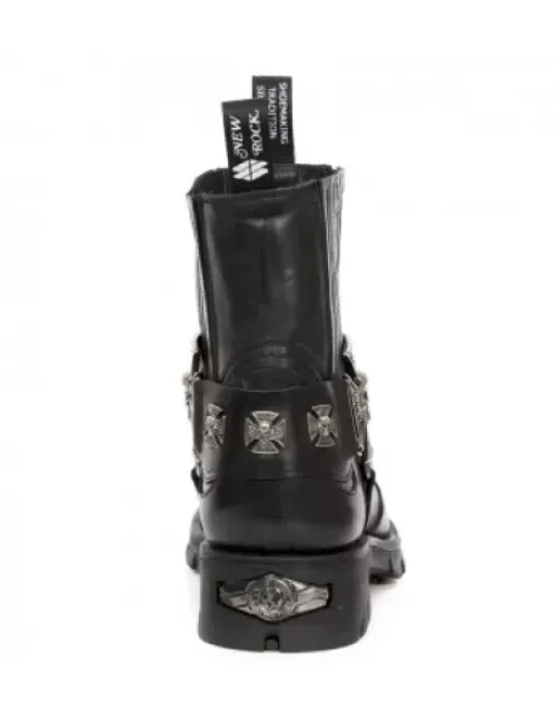 Hot New Rock Anke Boot otorcyce -7647-C1