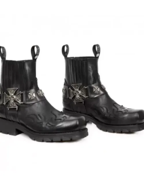 Hot New Rock Anke Boot otorcyce -7647-C1