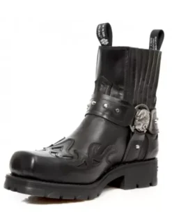 Sale New Rock Anke Boot otorcyce -7637-C2
