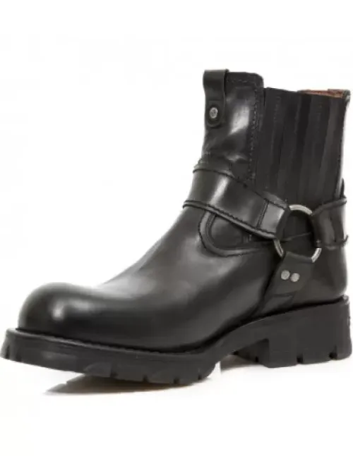 New New Rock Anke Boot otorcyce -7633-1