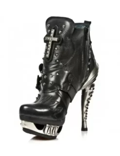 Hot New Rock Anke Boot Punk -ag005-C2