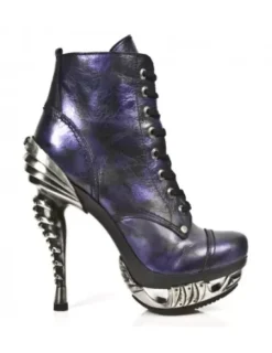 Clearance New Rock Anke Boot Punk -ag016-C9