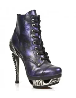 Clearance New Rock Anke Boot Punk -ag016-C9