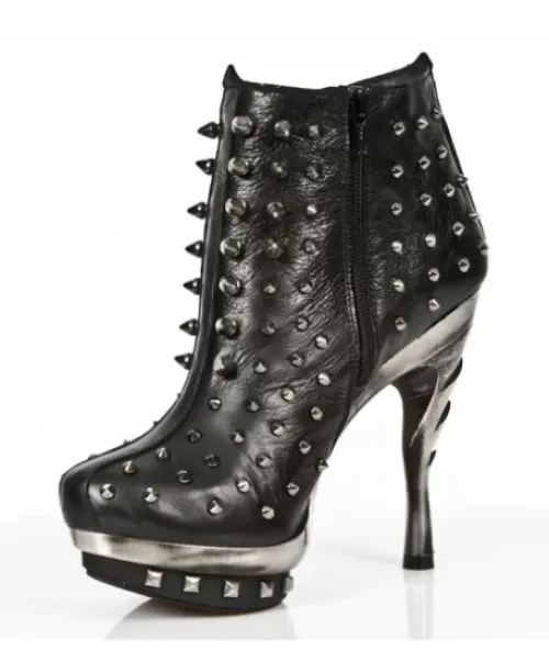 Sale New Rock Anke Boot Punk -Punk068-C10