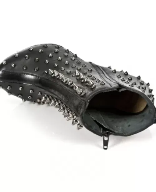 Sale New Rock Anke Boot Punk -Punk068-C10