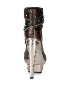 Discount New Rock Anke Boot Punk -Rock201-C4