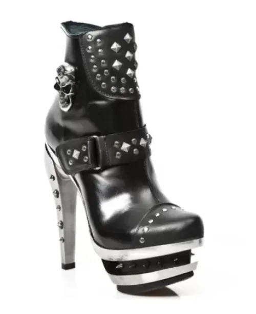 Outlet New Rock Anke Boot Punk -Rock263-C1